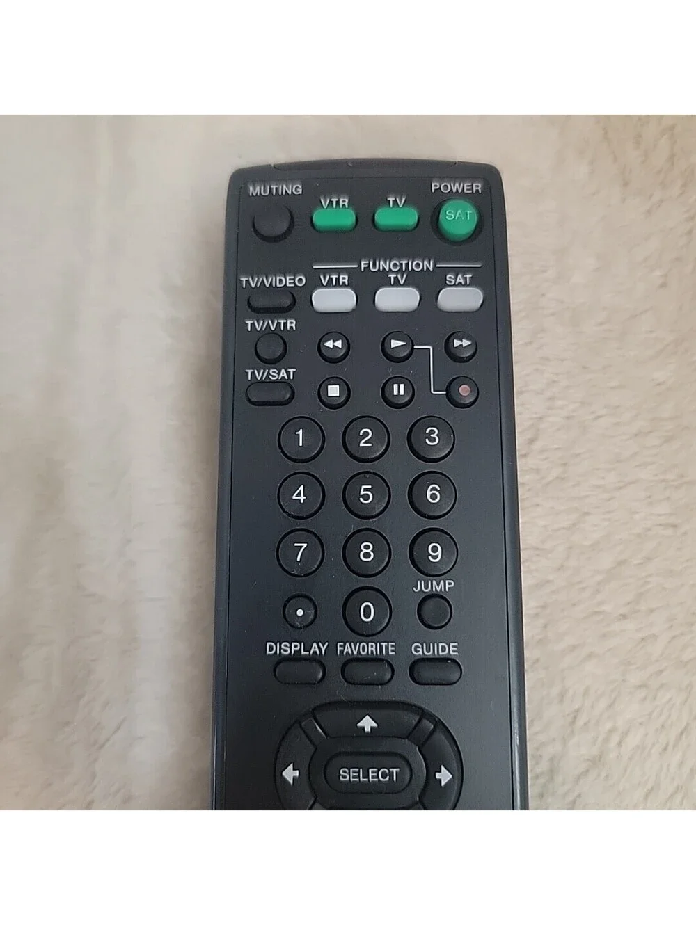 Sony RM-Y812 DirectTV Satellite Receiver Remote Control OEM Genuine Tested Black